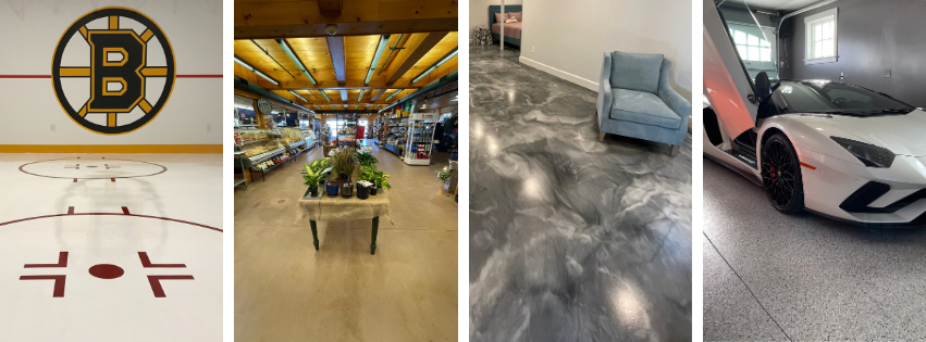 A custom epoxy floor by Cape Epoxy