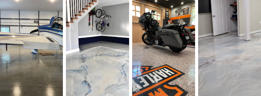 A custom epoxy floor by Cape Epoxy